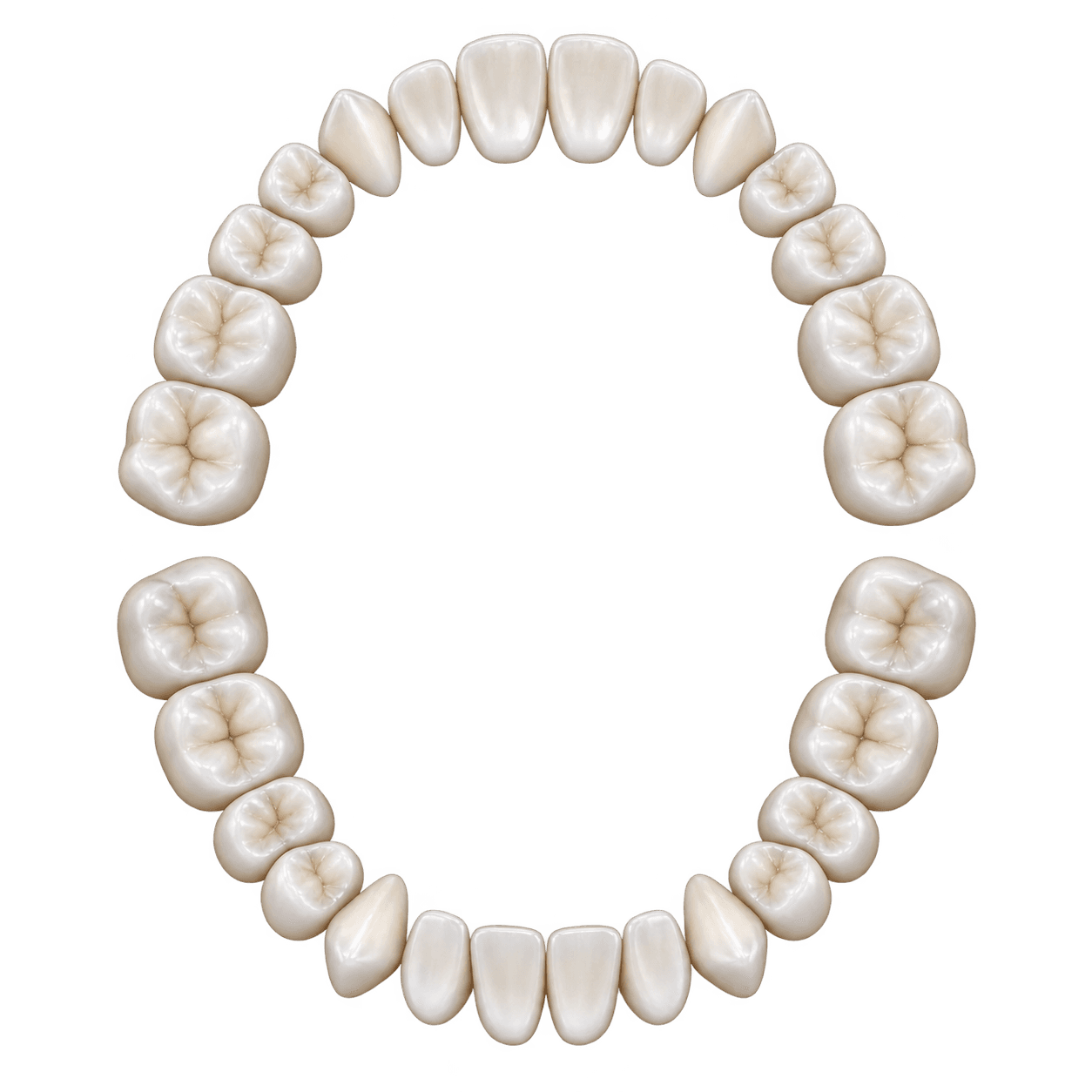 Arcadas dentales ilustradas